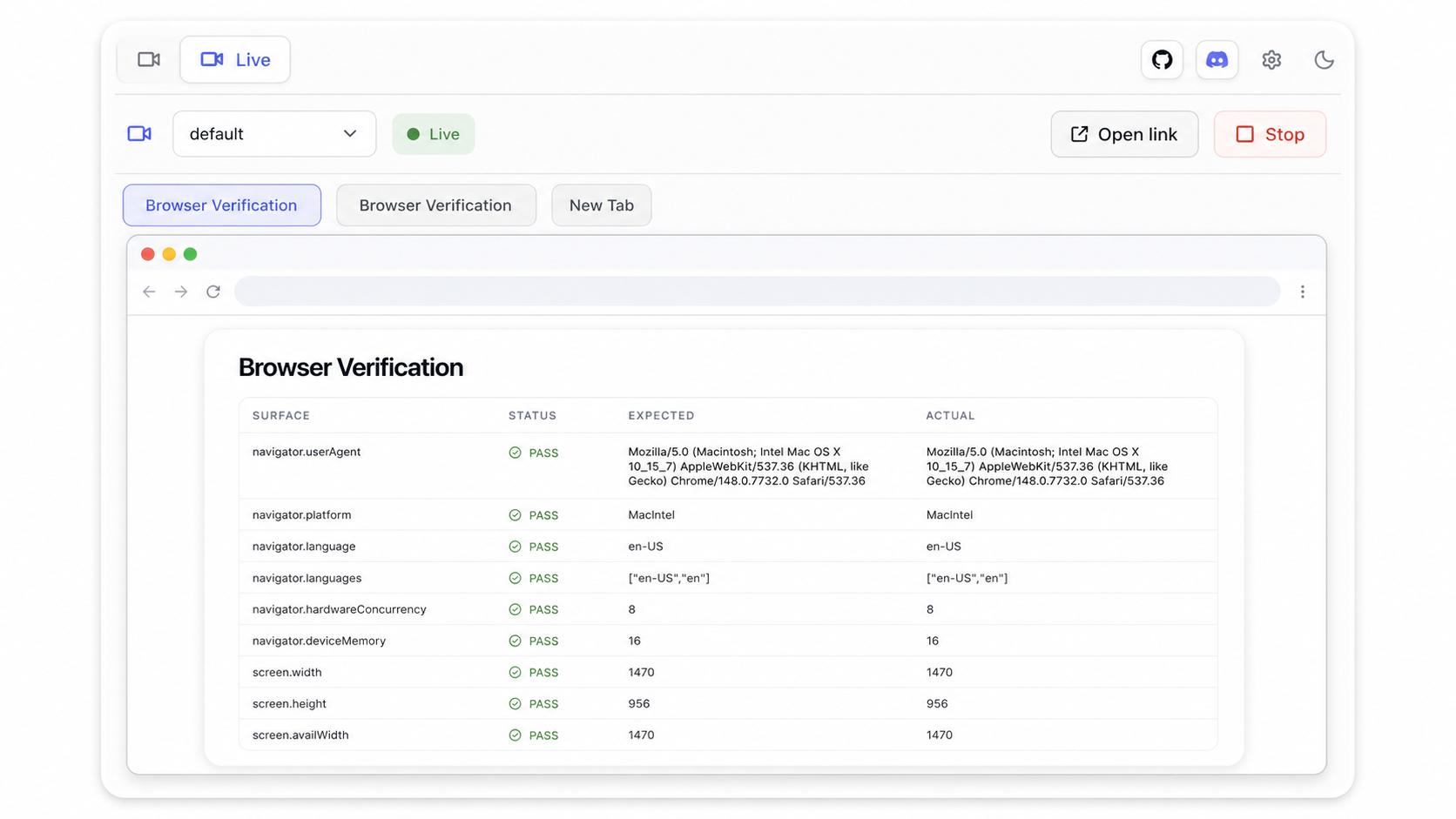 Anti-bot resistant workflow preview